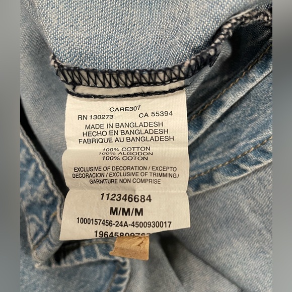 NWT Lee Denim Dress - Picture 4 of 6